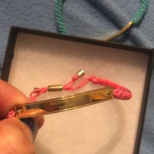 Blue and/or pink Michael lots bracelets